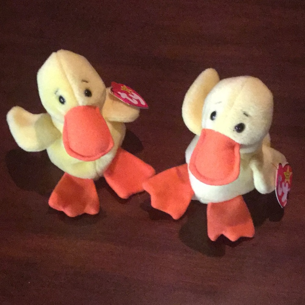 Quackers the Duckling Beanie Baby
